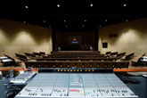 48 channel mixing console shown at completion of professional AV installation in local area Houston House of Prayer