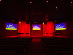 Church interior : Rosco intelligent mirrors and Smart Mac moving head intelligent lights integrated by HiFI Doc 