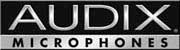 Audix Logo: Dynamic and Condenser Microphone specialists